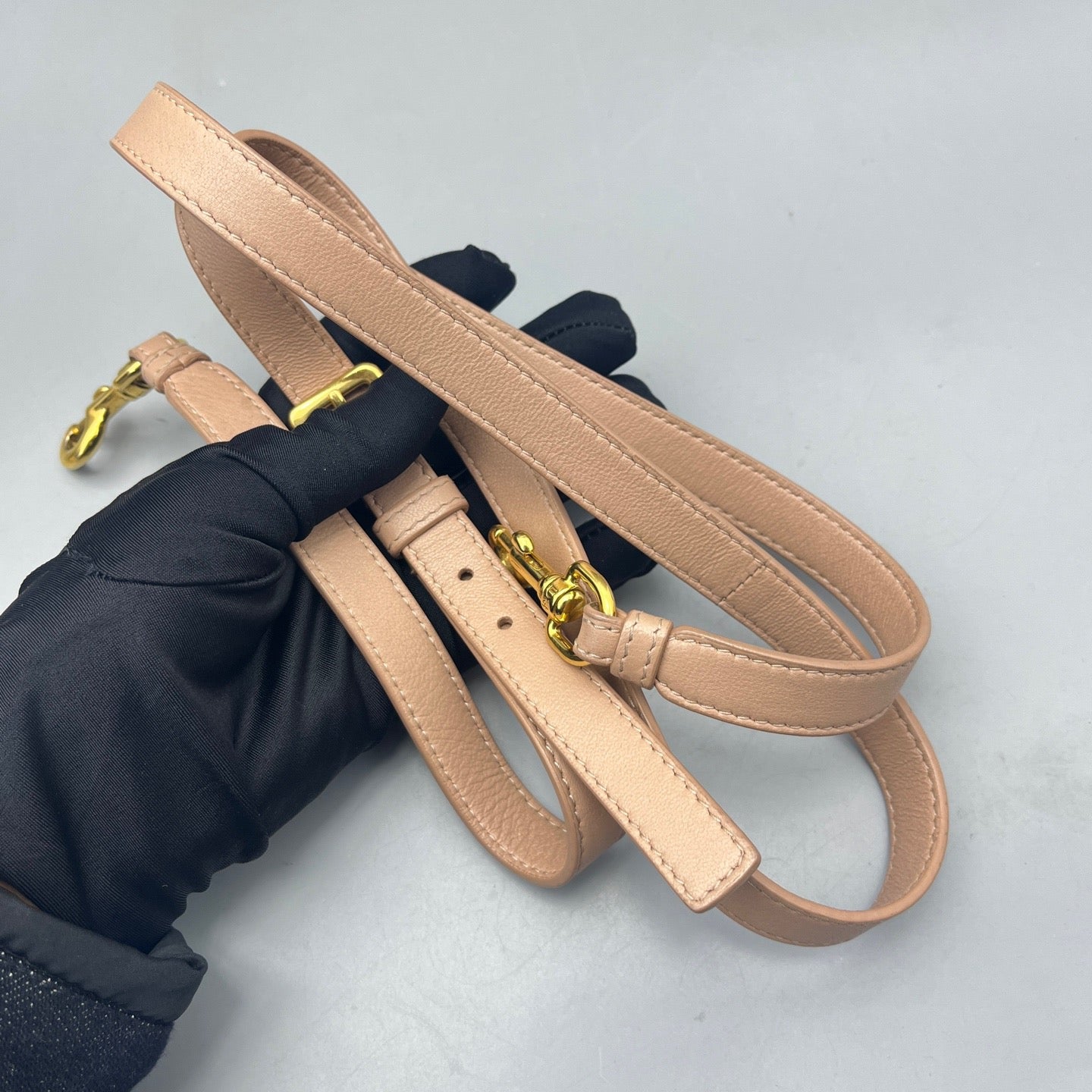 Dior - Vanity Case - Quilted lambskin leather and textured calfskin - Pink with Gold-Tone Hardware - (small)