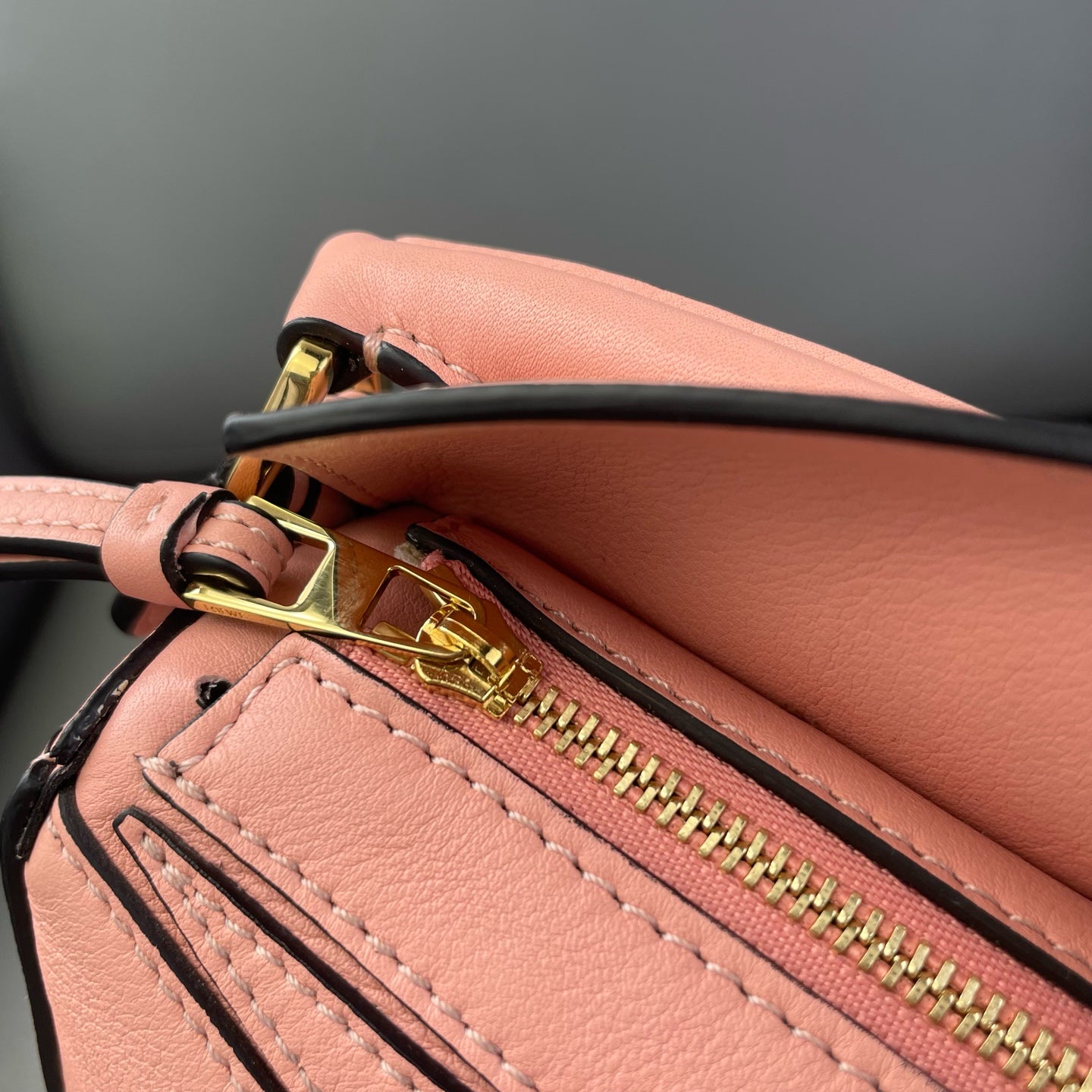 Loewe - Puzzle Mini - Leather - Pink - (mini)