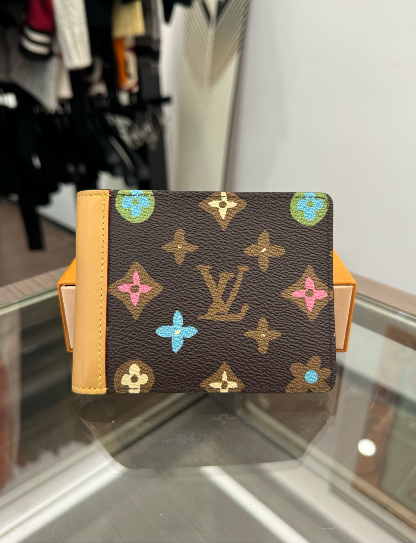 Louis Vuitton - Louis Vuitton x Tyler Colorful Graffiti Monogram Wallet - Monogram coated canvas with leather trim and interior - Multicolour - (Small)