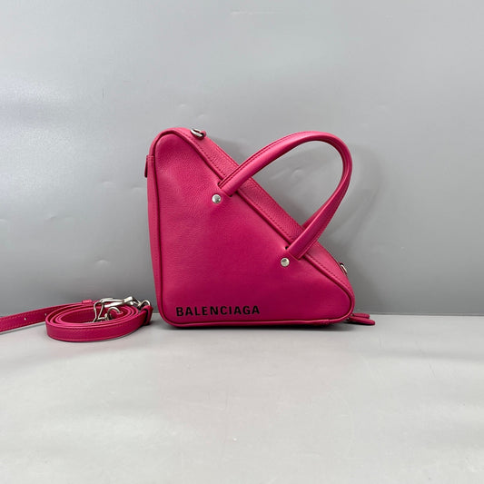 Balenciaga - Triangle Bag - Leather - Pink - (mini)