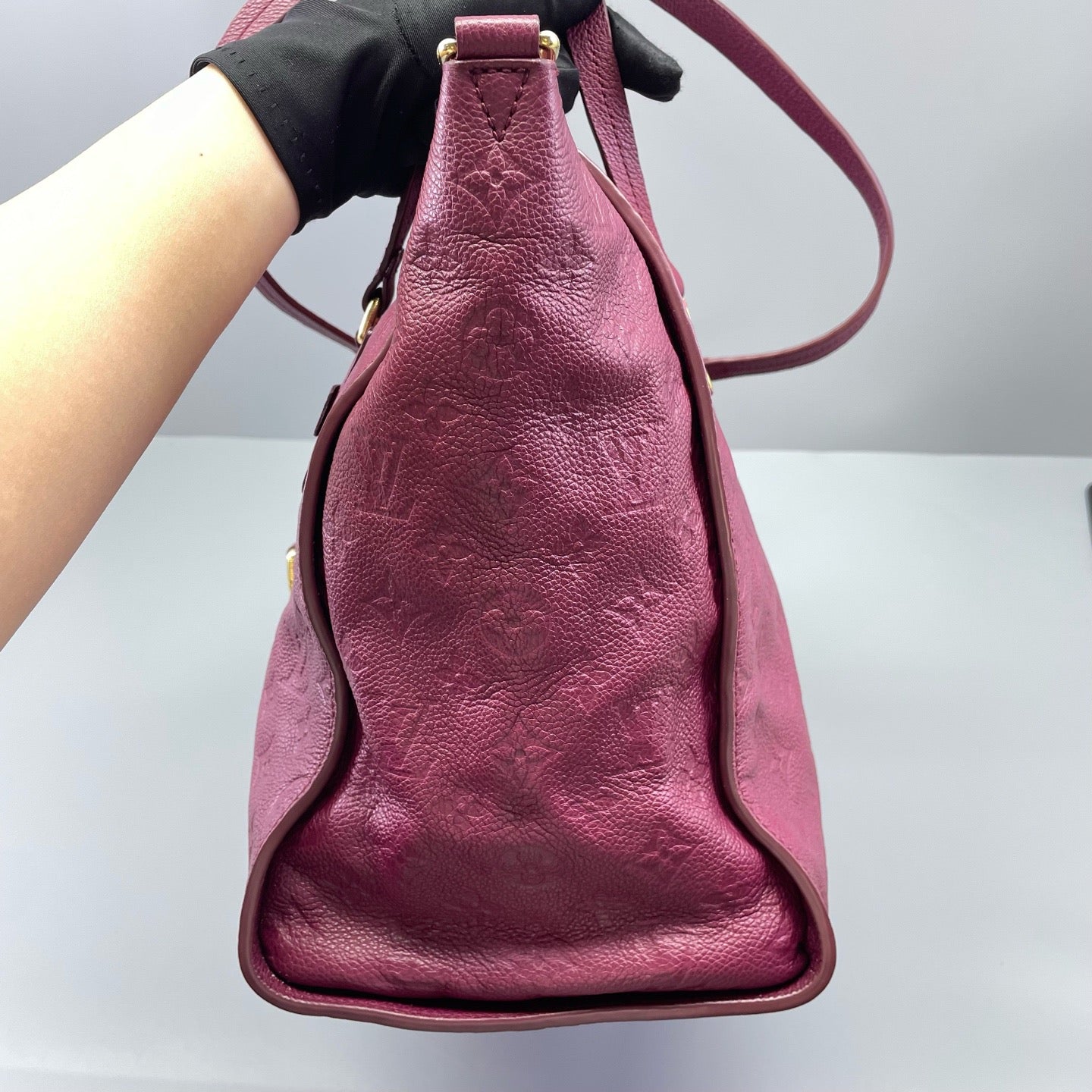 Louis Vuitton - Lumineuse GM - Empreinte leather - Burgundy - (Large)
