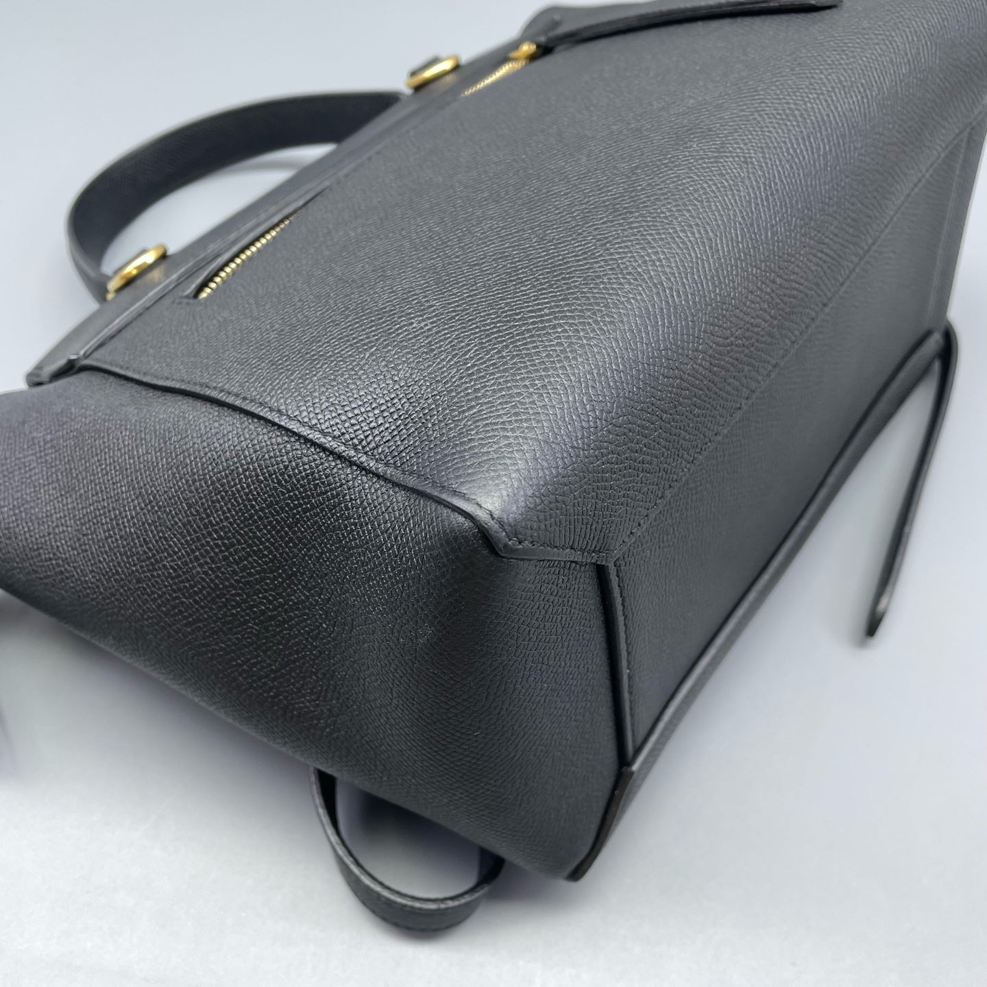 Celine - Belt Bag - Grained calfskin leather - Black - (small)