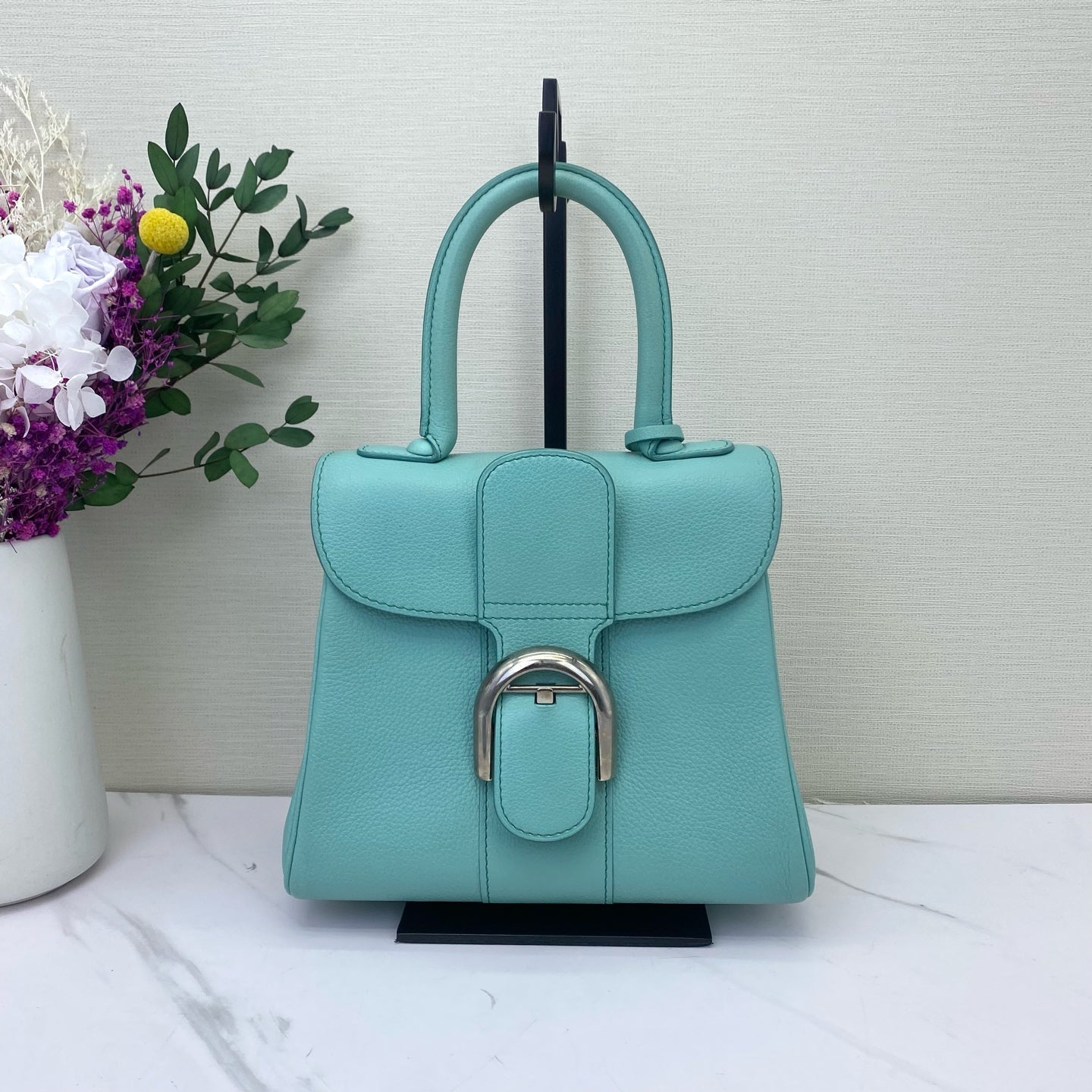 Delvaux - Brillant Mini - Grained leather - Mint Green - (mini)