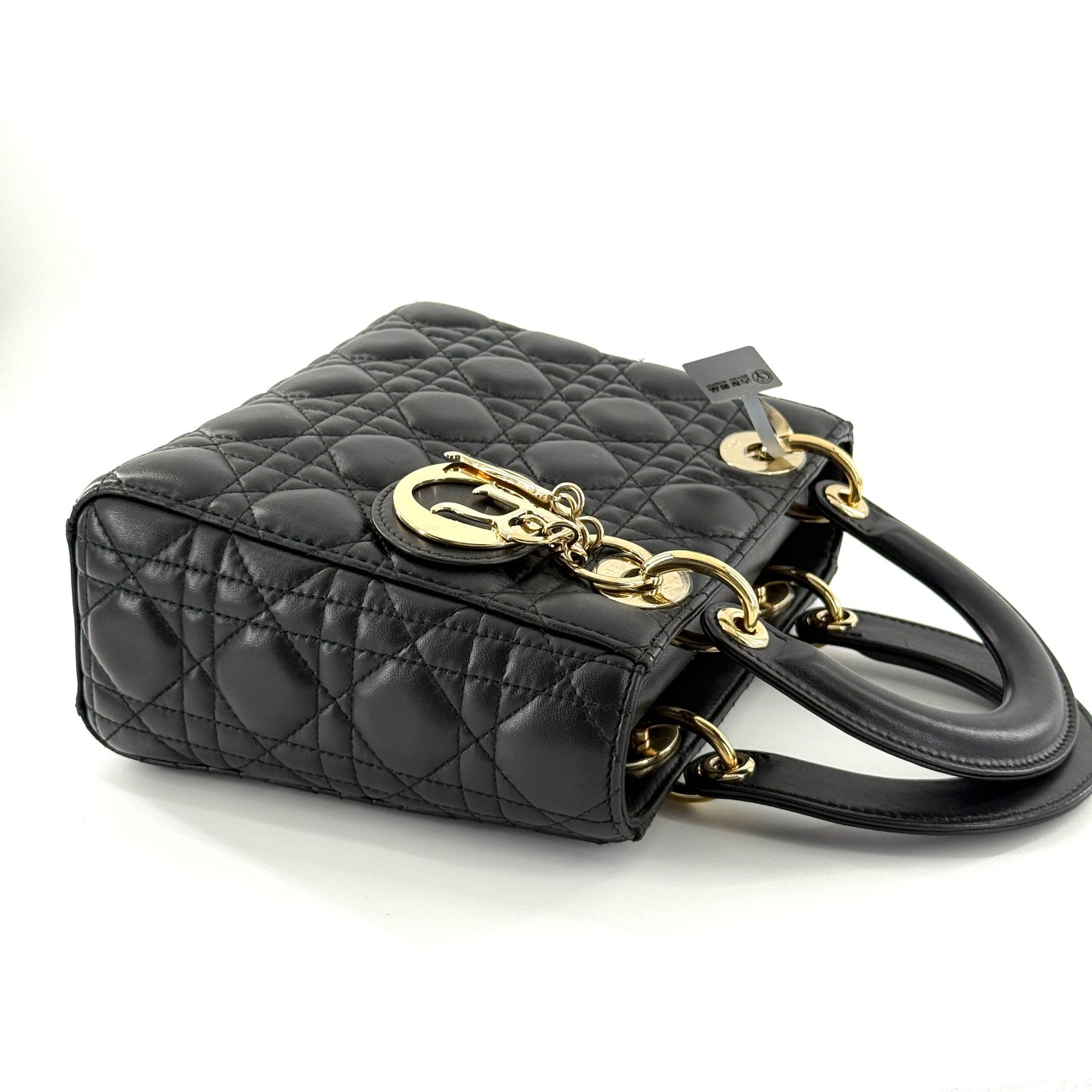 Dior - Lady Dior - Lambskin leather - Black - (small)