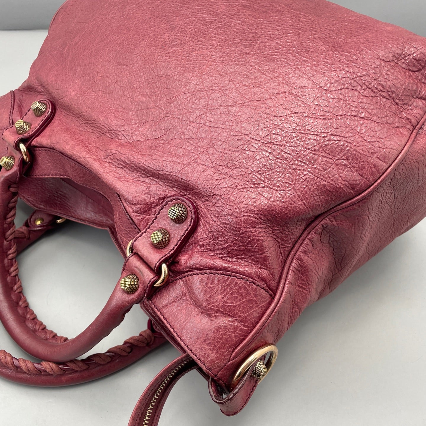 Balenciaga - City Bag - Leather - Burgundy - (medium)