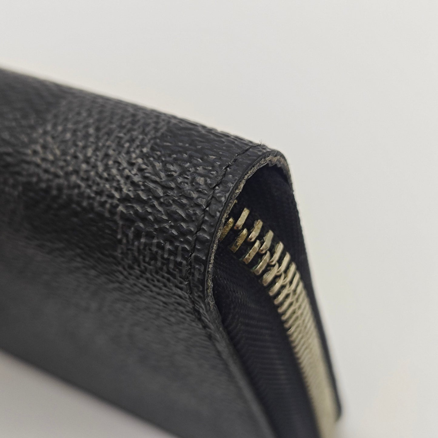 Louis Vuitton - Zippy Wallet - Damier Graphite coated canvas with leather lining - Black - (medium)