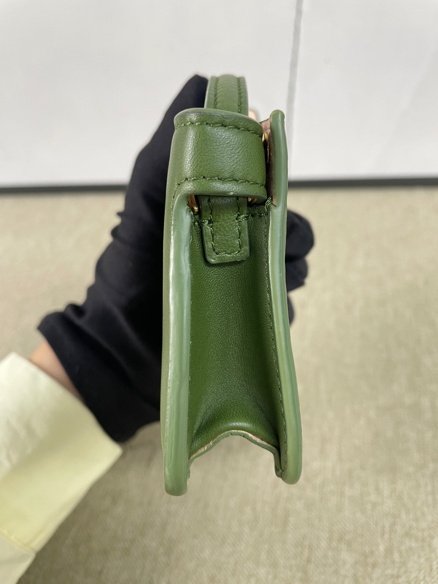 Fendi - Peekaboo Nano - Lambskin leather - Green - (mini)
