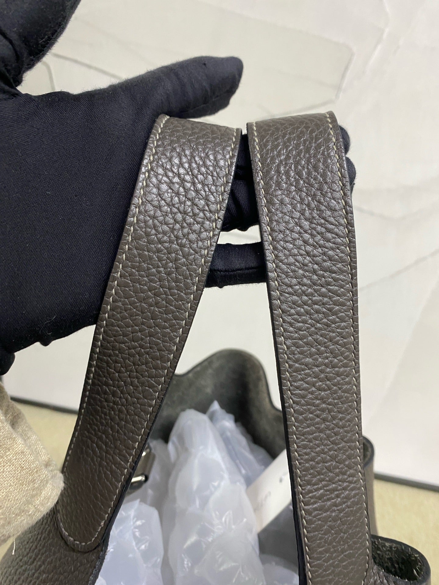 Hermès - Picotin Lock 26 - Taurillon Clemence leather - Cumulus Grey - (Medium)