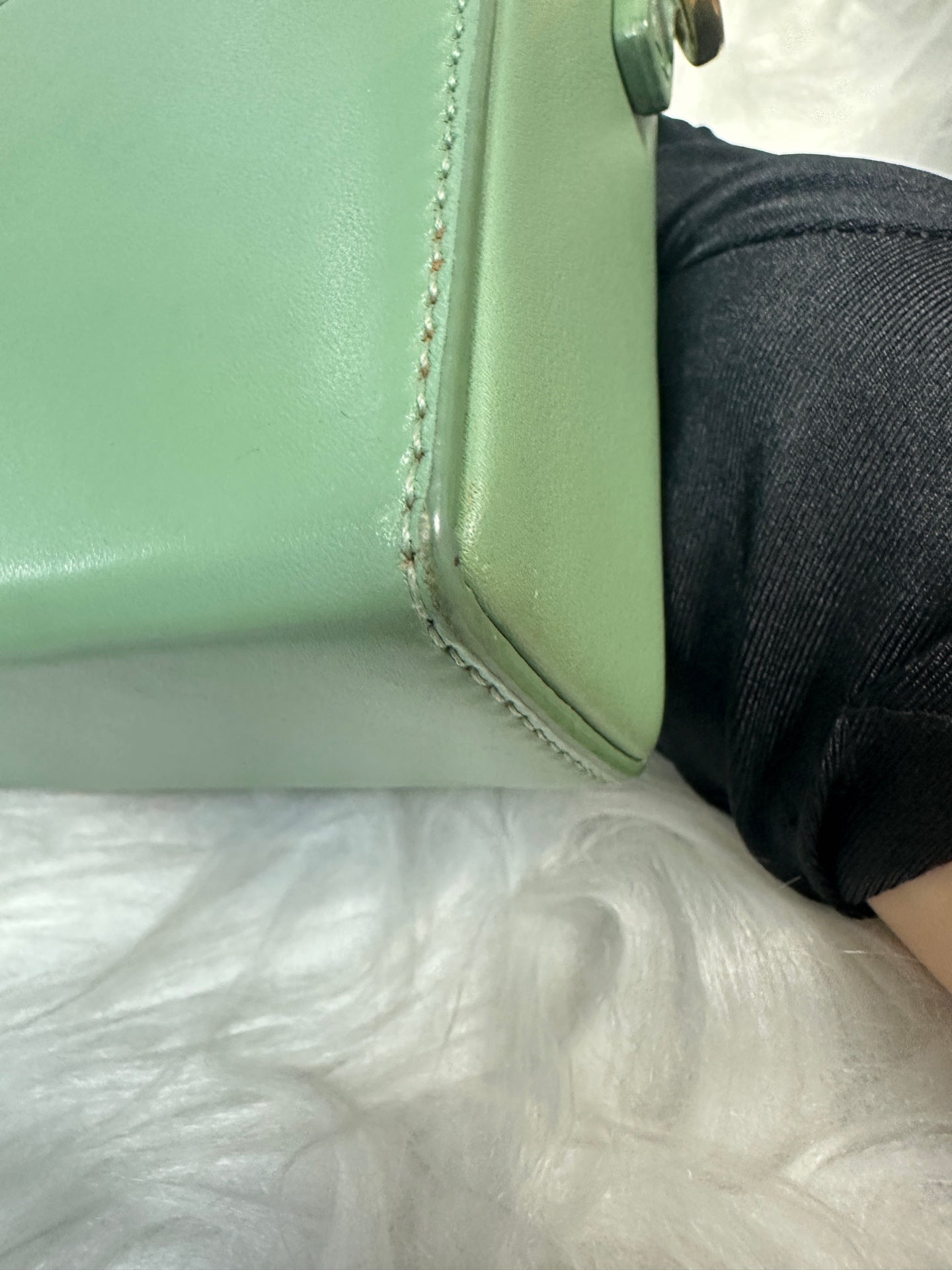 Dior - 30 Montaigne Box Bag Mini - Leather - Green - (mini)