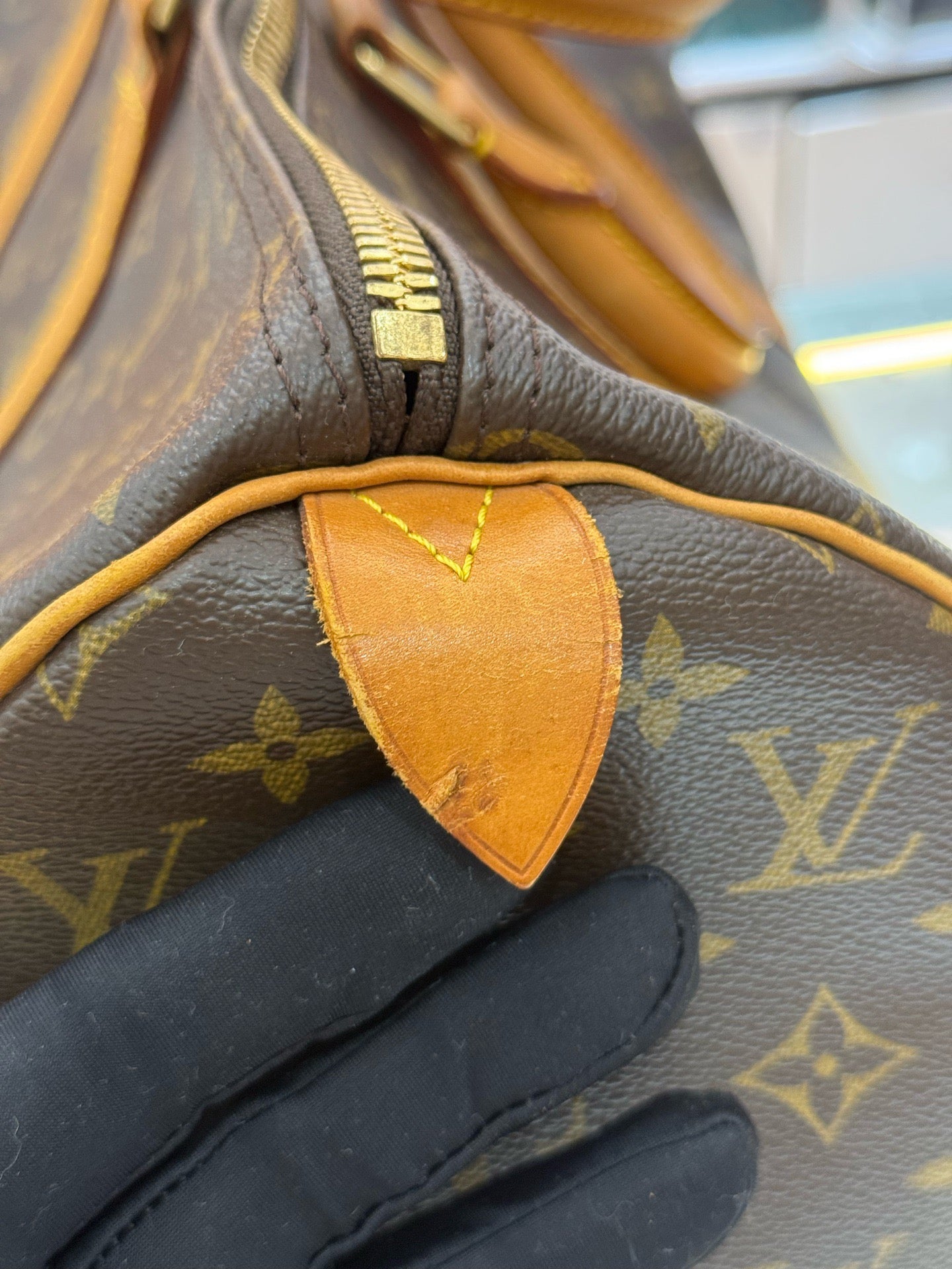 Louis Vuitton - Keepall 45 - Monogram coated canvas with Vachetta leather trim - Brown - (large)