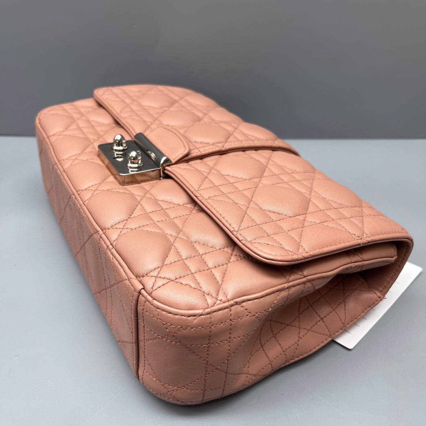 Dior - Miss Dior Chain Bag - Lambskin leather - Pink with Silver-Tone Hardware - (medium)