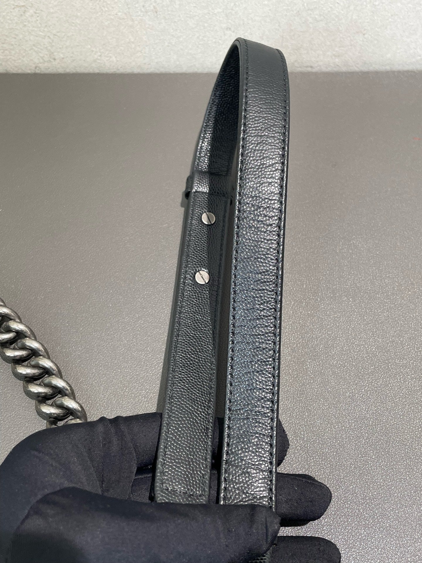 Chanel - Boy Bag Small - Caviar leather - Black - (small)