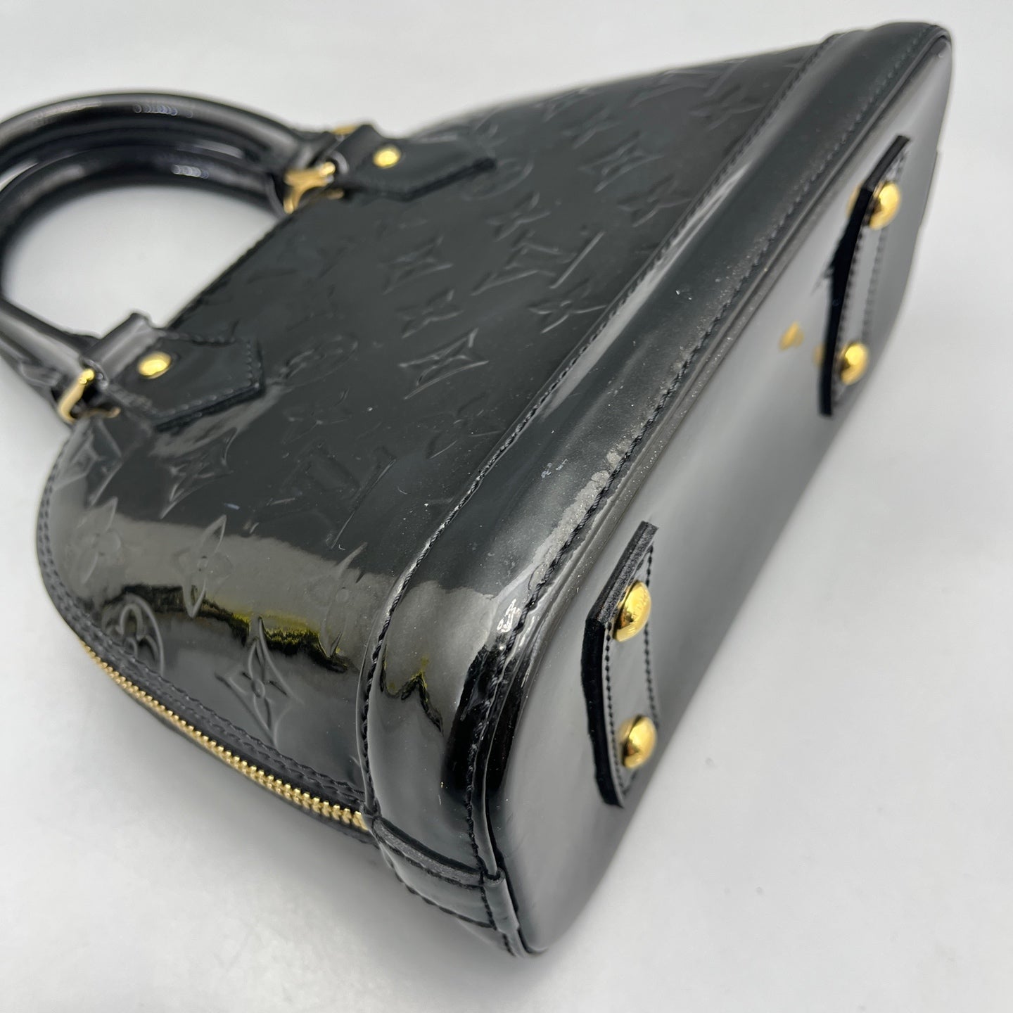 Louis Vuitton - Alma BB - Patent leather - Black - (mini)