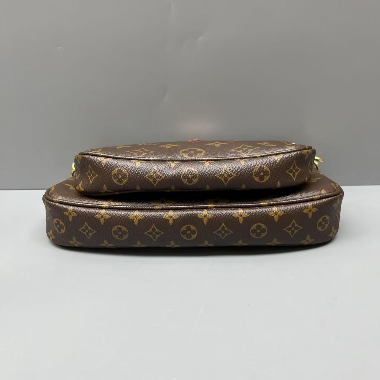 Louis Vuitton - Multi-Pochette Accessoires - Monogram coated canvas, natural cowhide leather, textile - Brown - (Small)