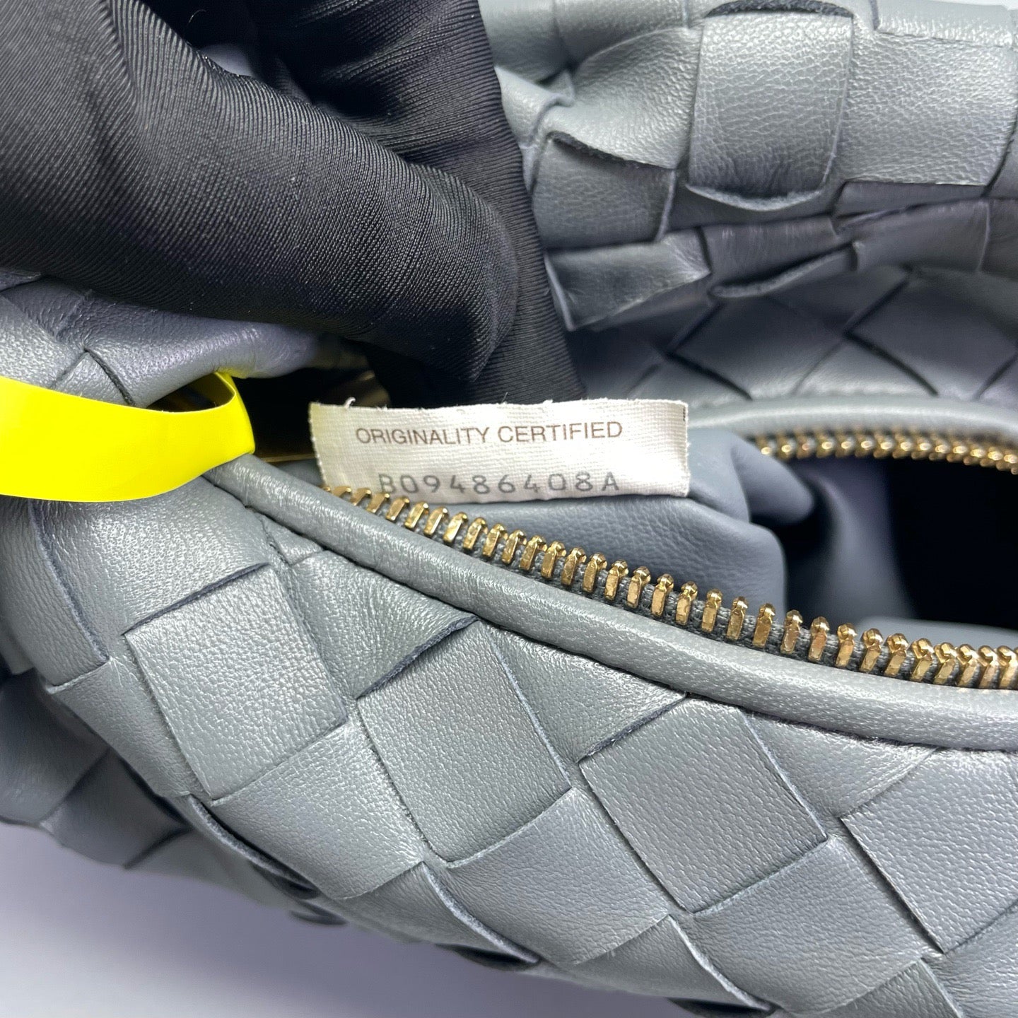 Bottega Veneta - Mini Jodie - Leather - Grey - (mini)