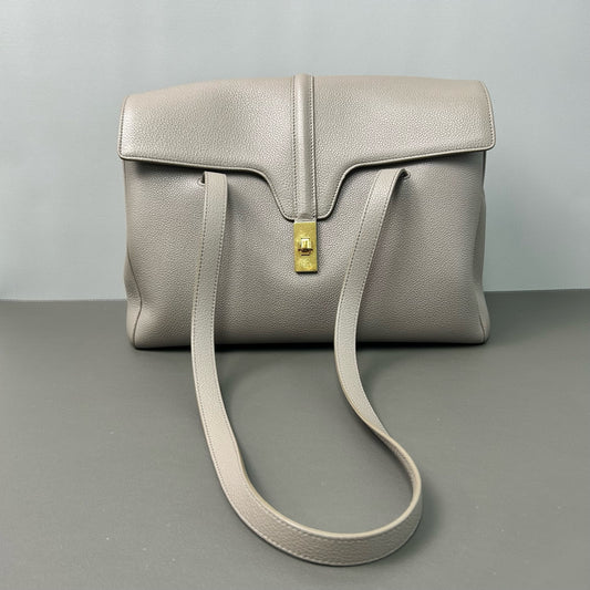Celine - Soft 16 - Cowhide leather - Grey - (Medium)