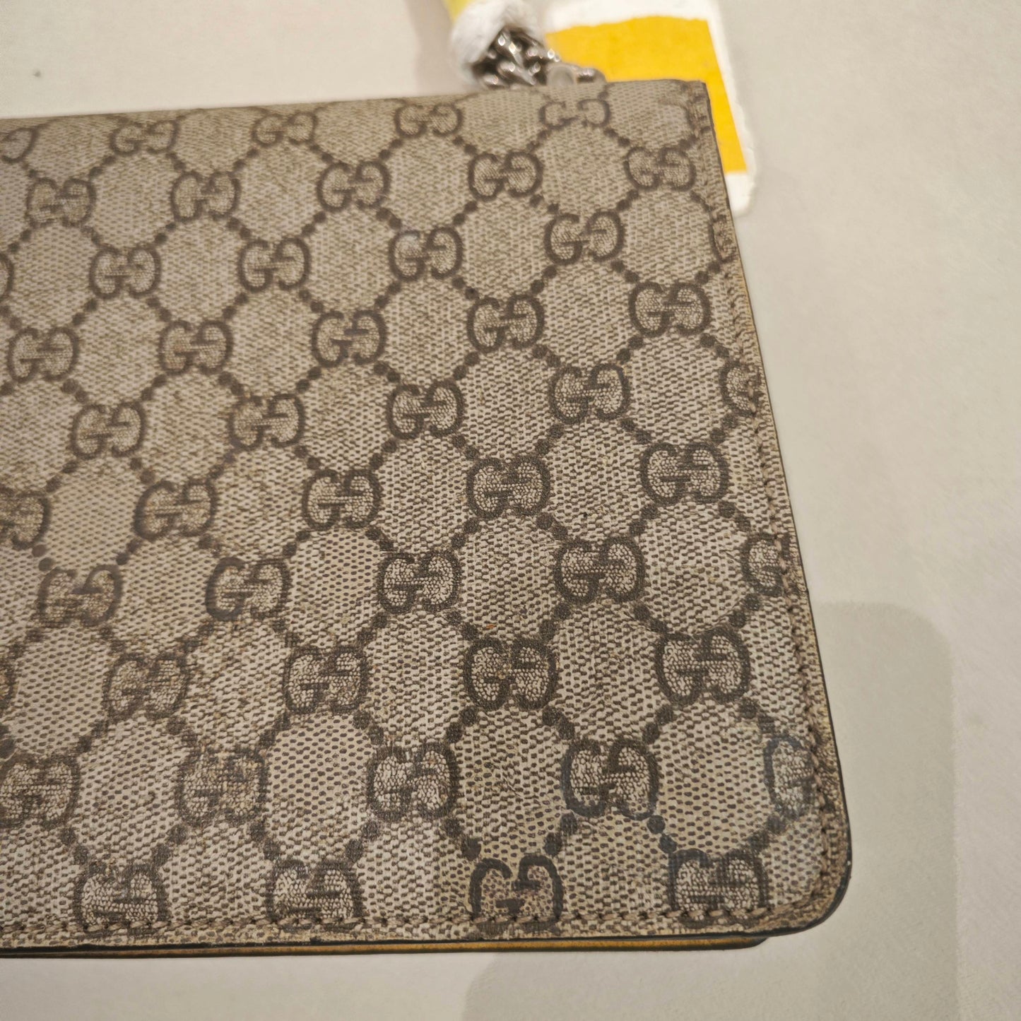 Gucci - Dionysus Medium - GG Supreme canvas with suede and leather trim - Beige - (medium)