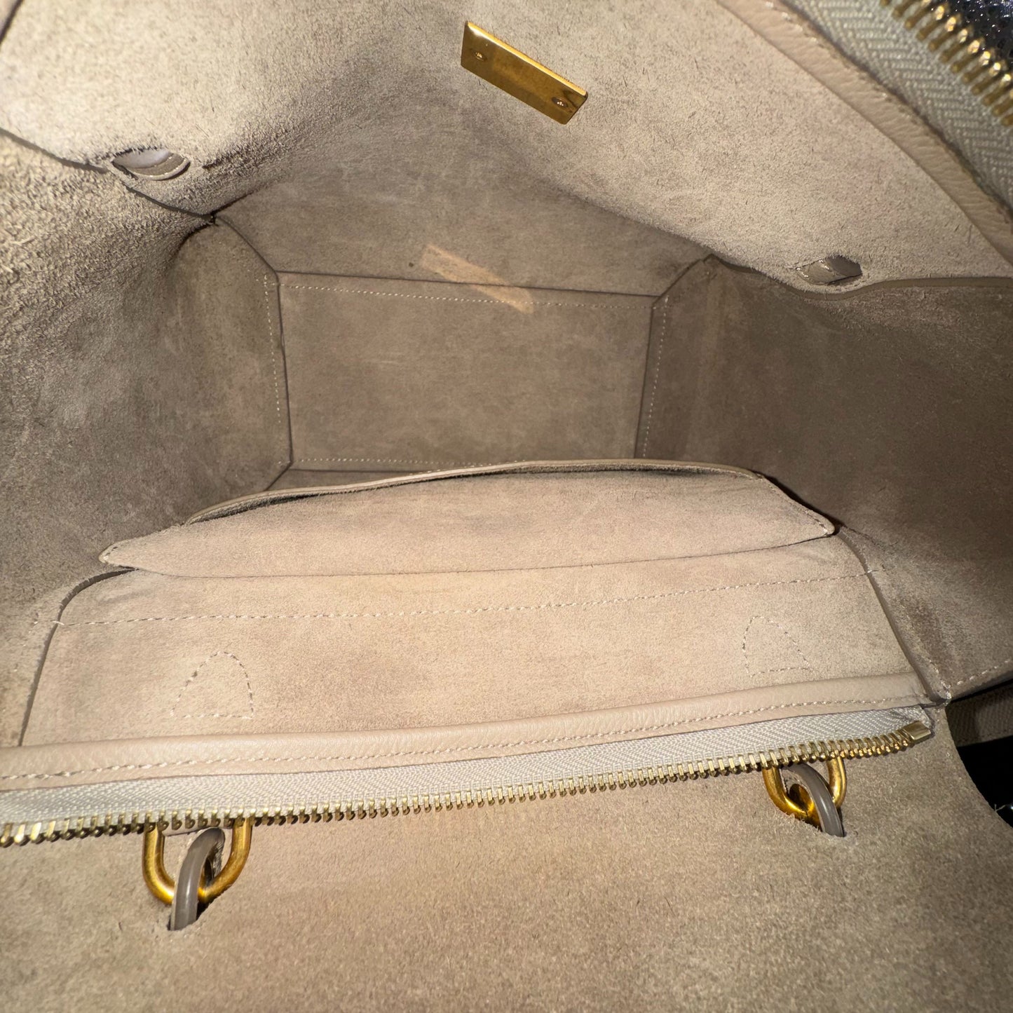 Celine - Belt Bag - Grained calfskin leather - Beige - (Small)