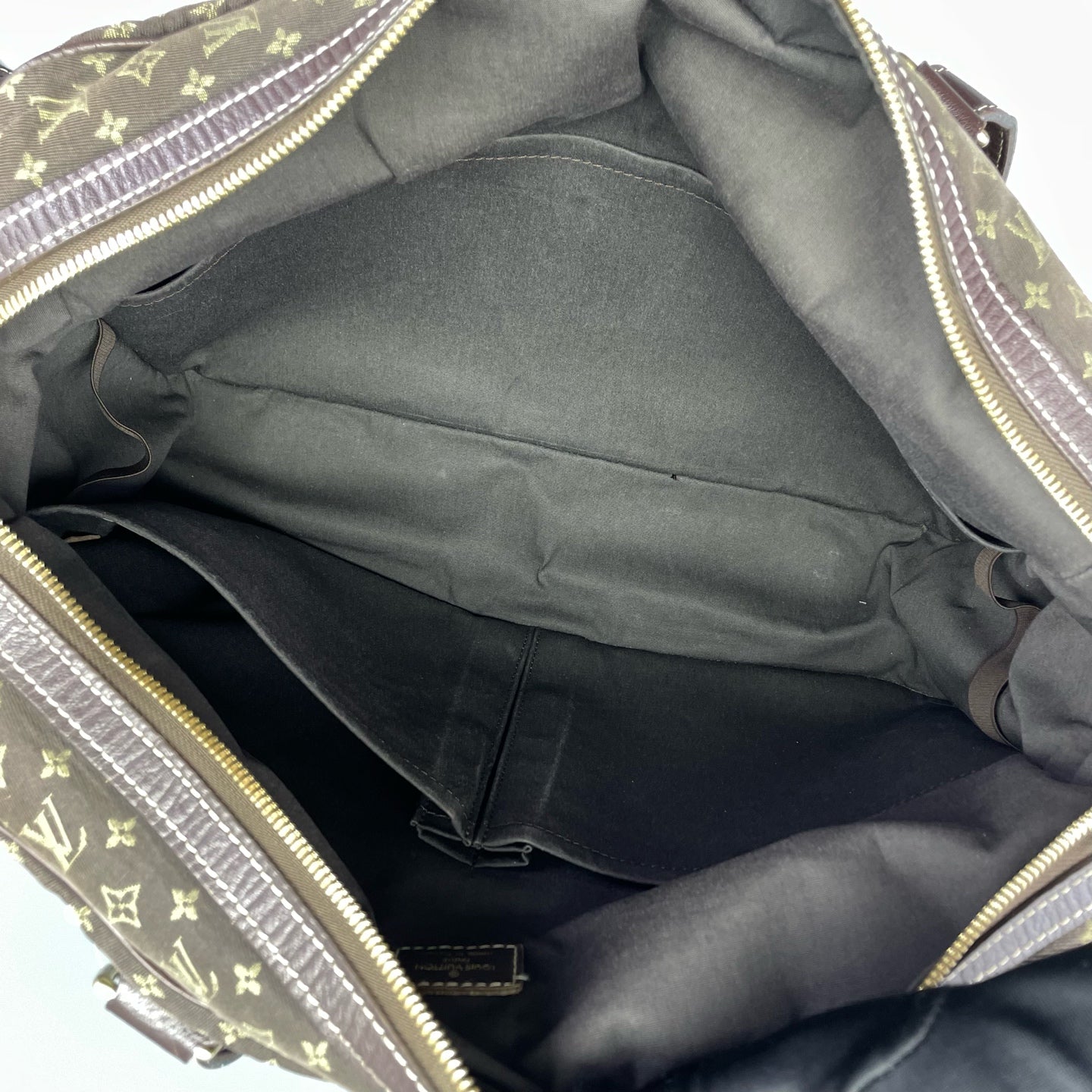 Louis Vuitton - Monogram Denim Messenger Bag - Denim and Leather - Brown - (Large)