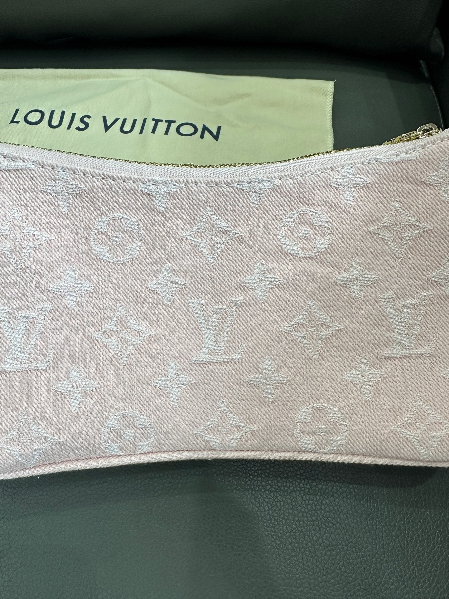 Louis Vuitton - LIV Pochette - Denim - Pink - (mini)