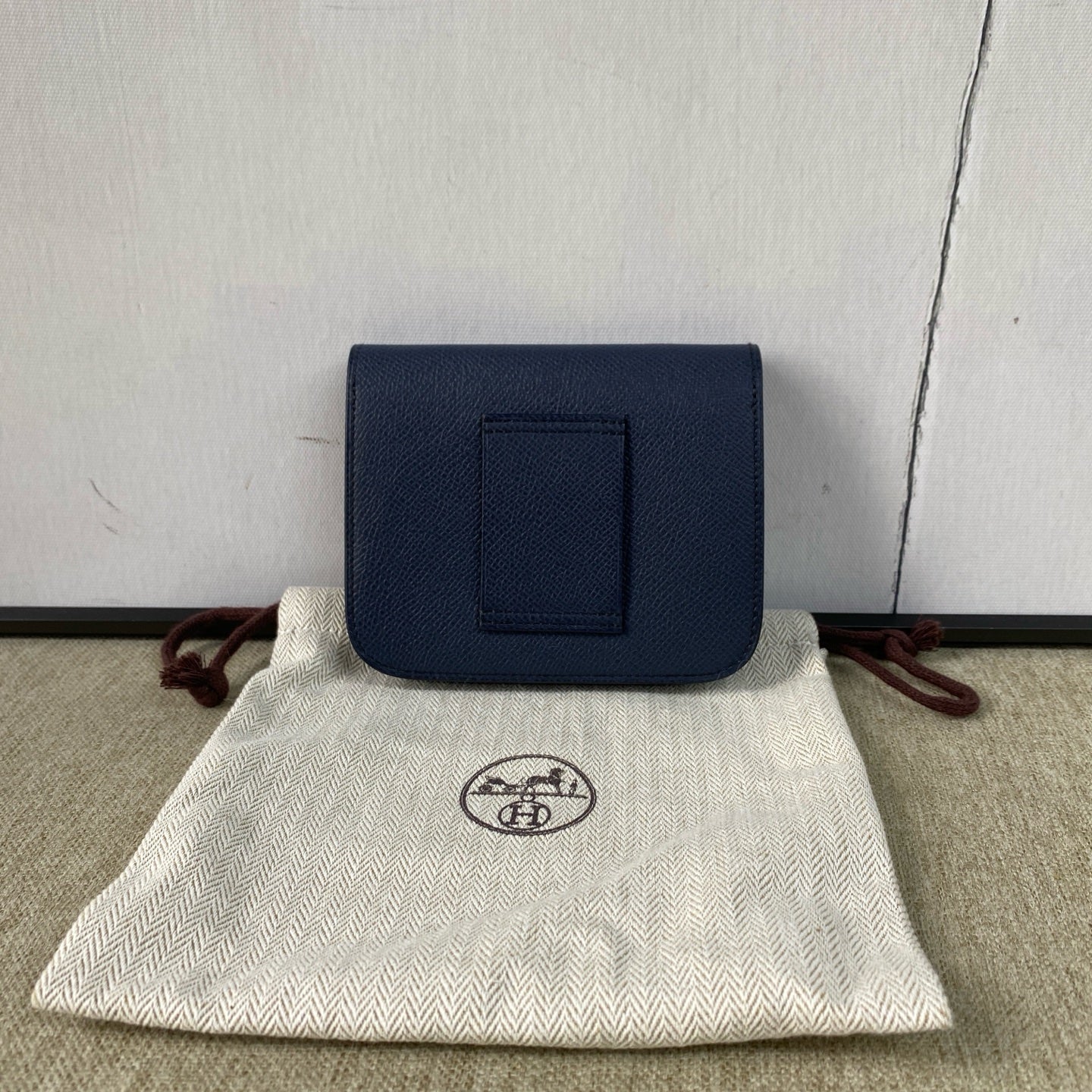 Hermès - Constance Slim Wallet - Epsom leather - Midnight Blue - (small)