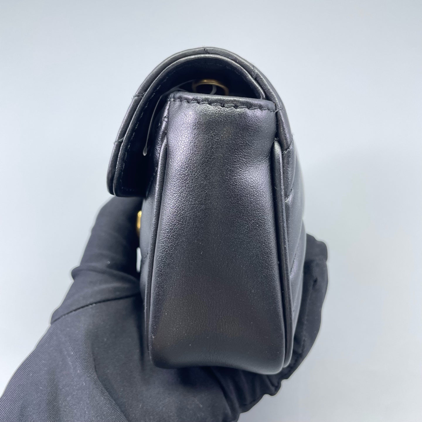 Gucci - Marmont Super Mini - Leather - Black - (mini)