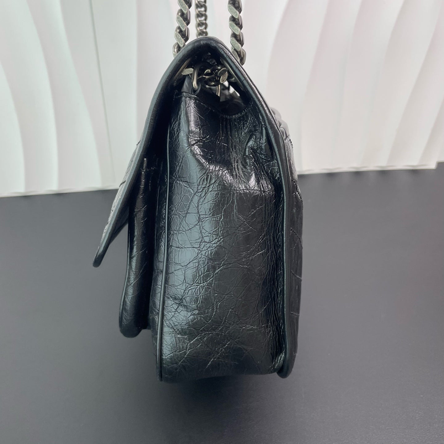 Saint Laurent - Niki - Leather - Black - (medium)