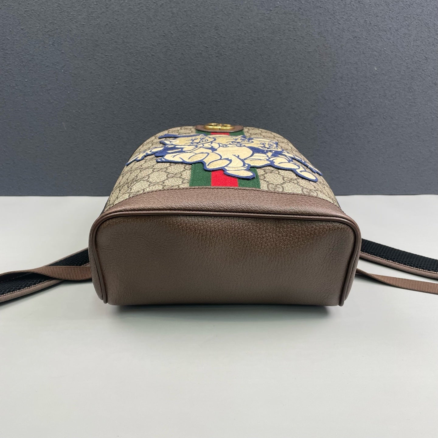 Gucci - Disney x Three Little Pigs Backpack - GG Supreme canvas with leather trim - Multicolour - (Small)