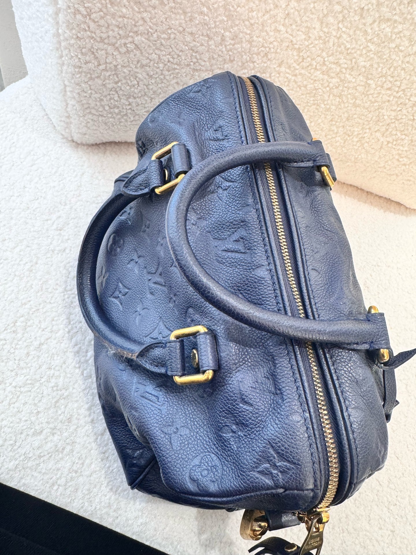 Louis Vuitton - Speedy Bandoulière 25 - Leather - Navy - (Small)