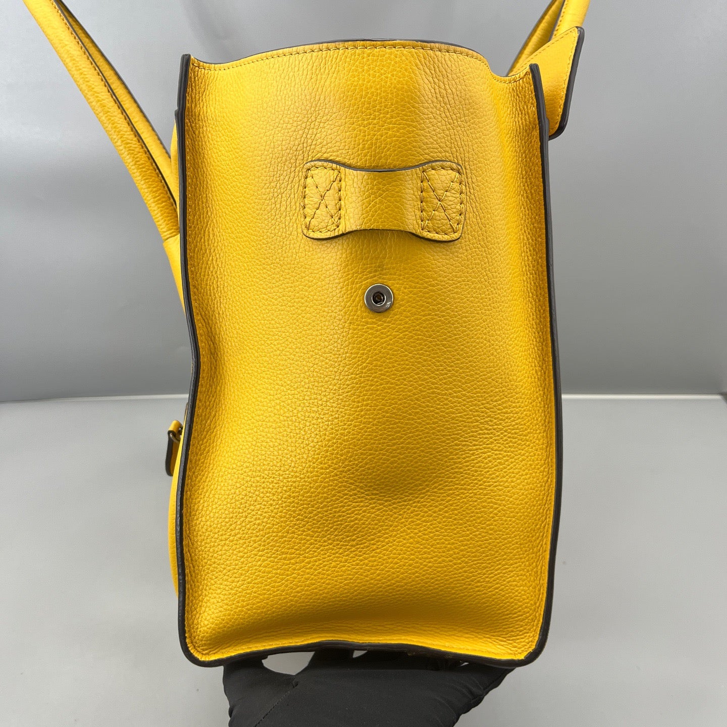 Celine - Luggage Mini - Grained calfskin leather - Yellow - (Mini)