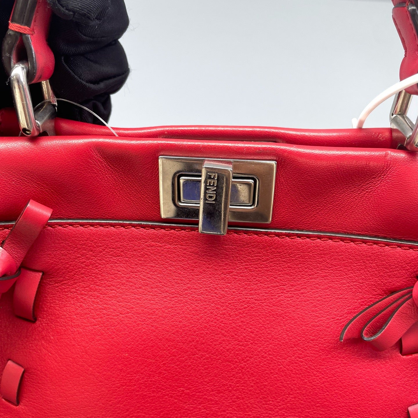 Fendi - Peekaboo Small - Leather - Red - (Small)