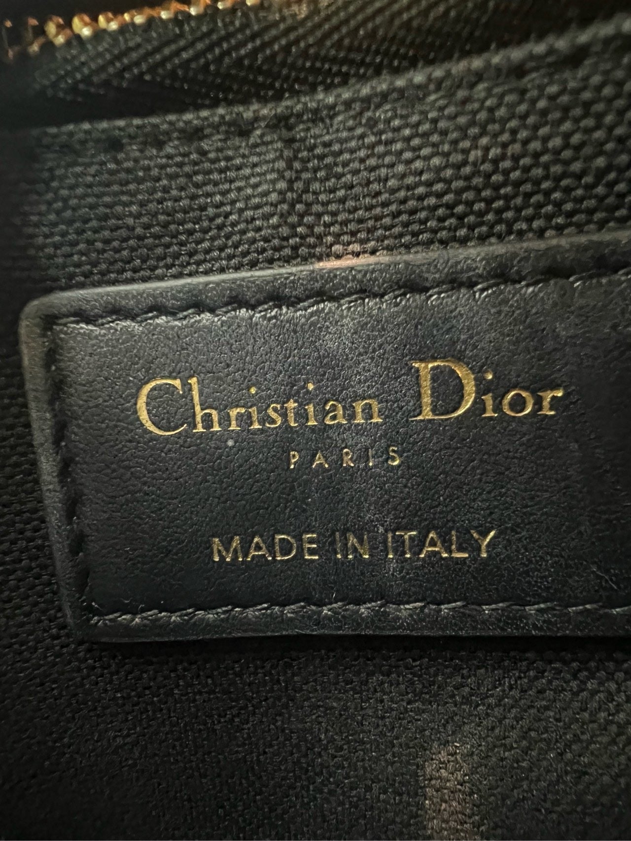 Christian Dior - Montaigne 2-in-1 Wallet on Chain (WOC) - Oblique Jacquard Canvas and Leather - Navy - (Mini)