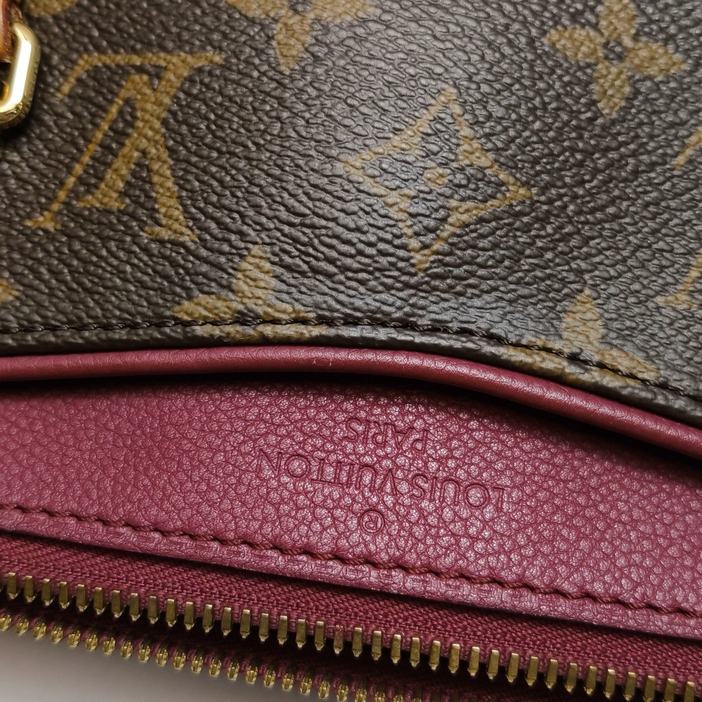Louis Vuitton - Montaigne MM - Monogram coated canvas with Vachetta leather trim - Brown - (Medium)