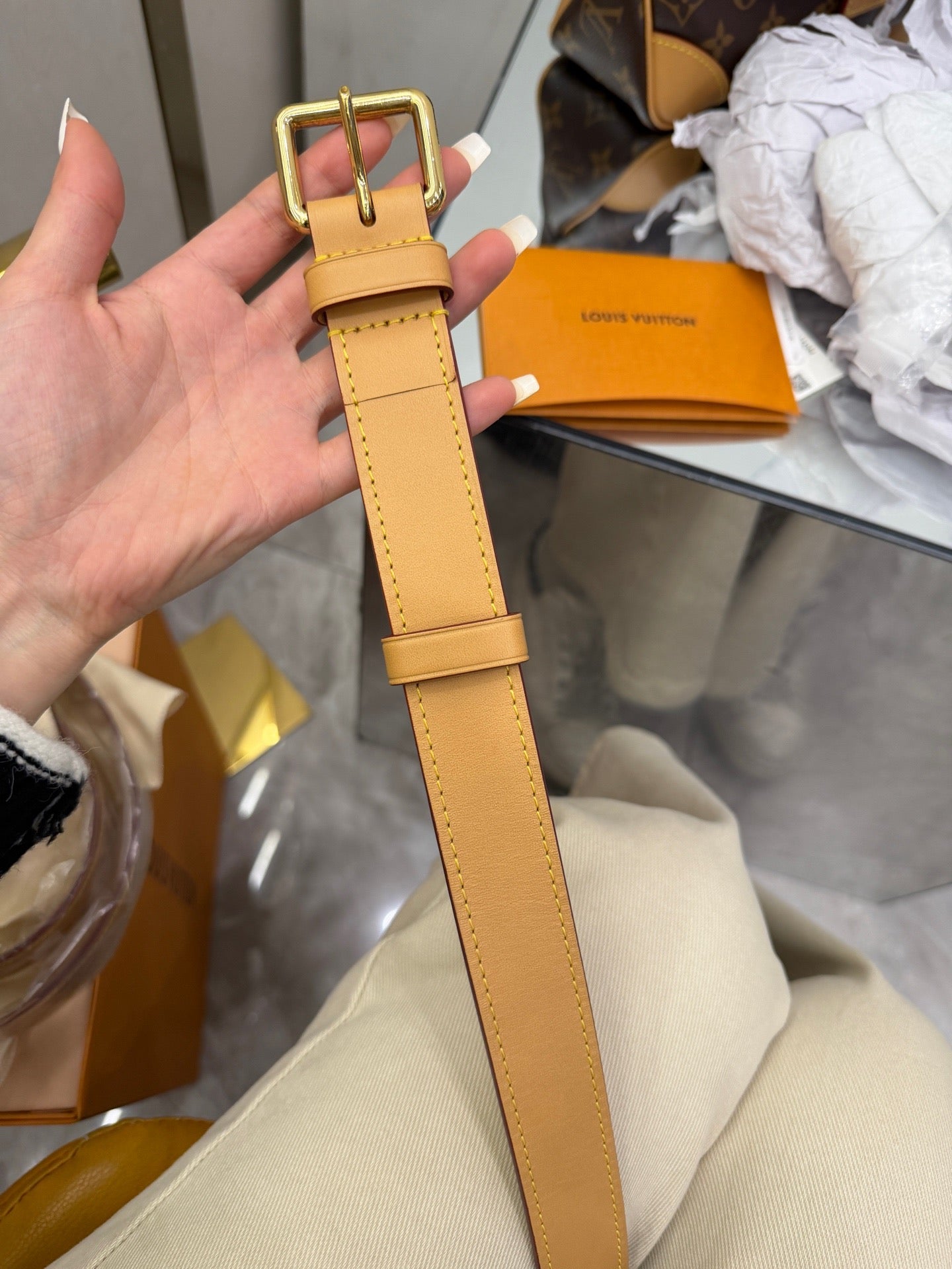 Louis Vuitton - Odeon PM (M45354) - Monogram coated canvas with Vachetta leather trim - Brown - (Small)