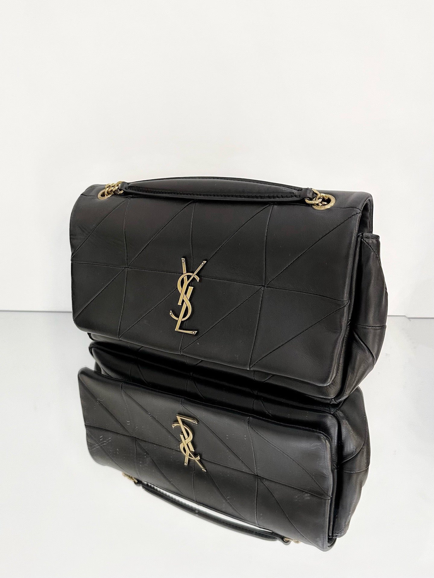 Saint Laurent - Jamie Medium - Leather - Black - (medium)