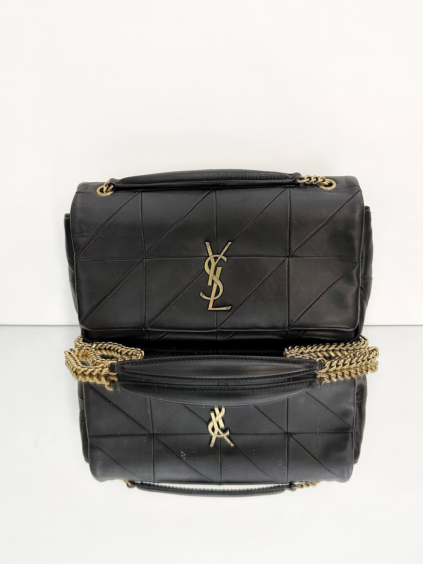 Saint Laurent - Jamie Medium - Leather - Black - (medium)