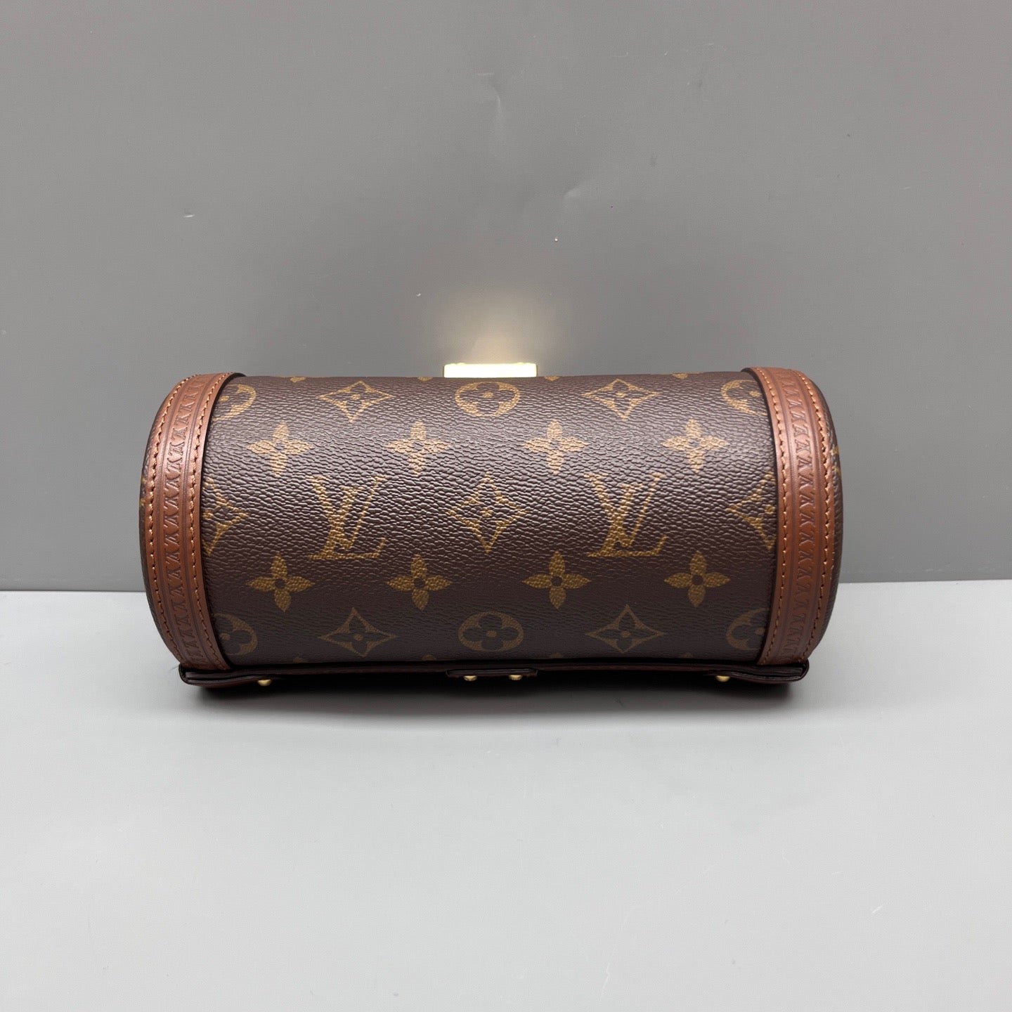 Louis Vuitton - Papillon Trunk - Monogram coated canvas with natural cowhide leather trim and gold-tone hardware - Brown - (mini)