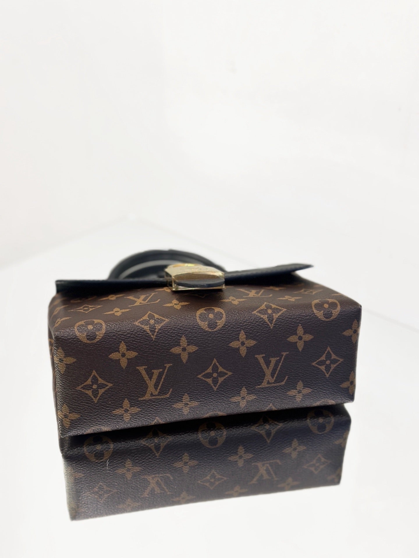 Louis Vuitton - Locky BB - Monogram coated canvas and leather - Brown and Black - (Mini)
