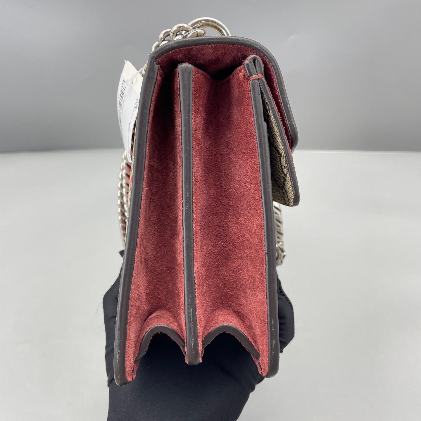 Gucci - Dionysus - GG Supreme coated canvas with suede lining and trim - Beige, Red, Multicolour - (medium)