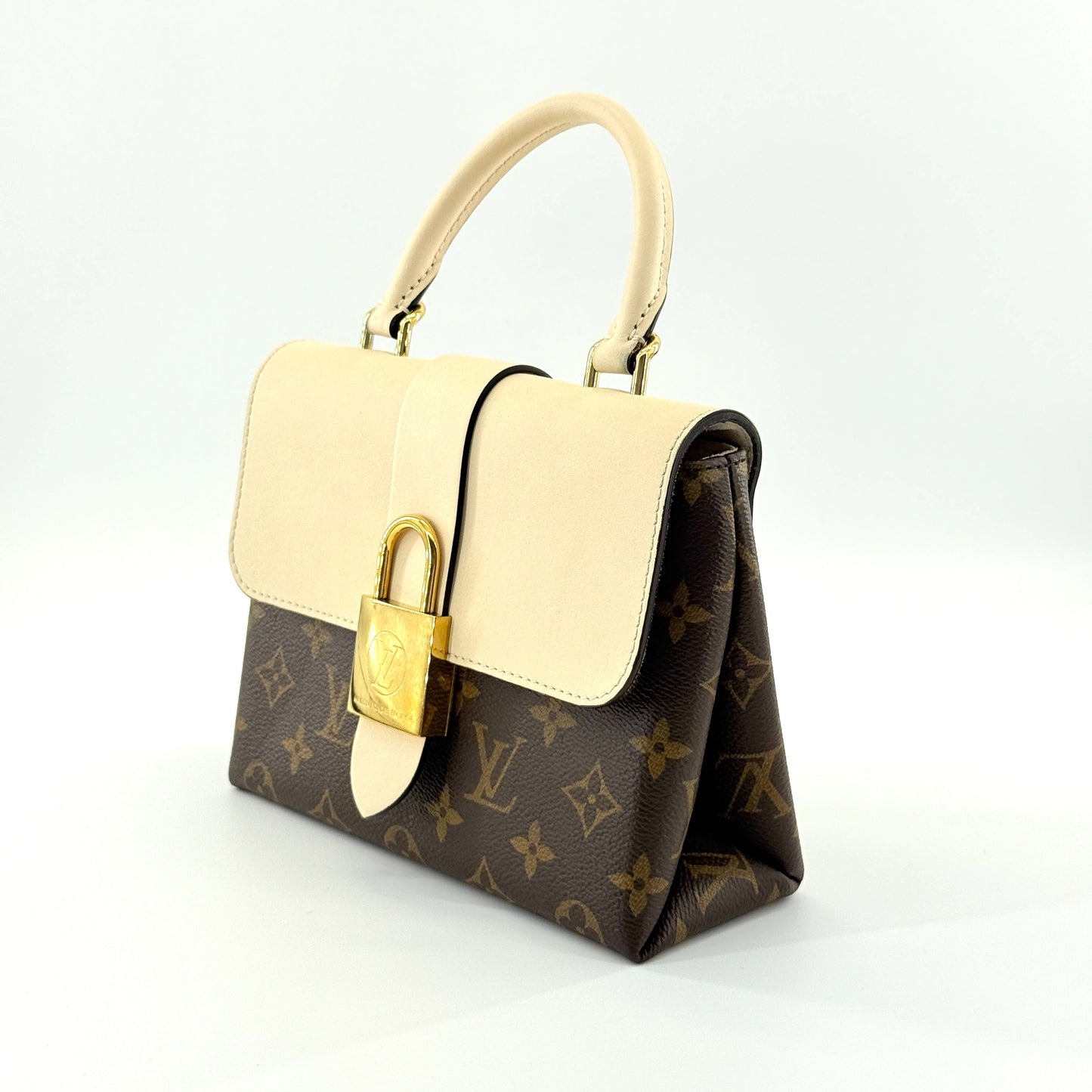 Louis Vuitton - Padlock Bag - Monogram canvas with leather trim - Brown and Beige - (mini)