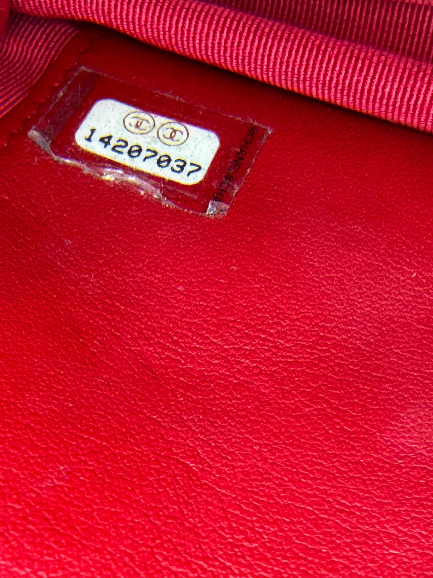 Chanel - Wallet on Chain (WOC) - Patent leather - Red - (mini)
