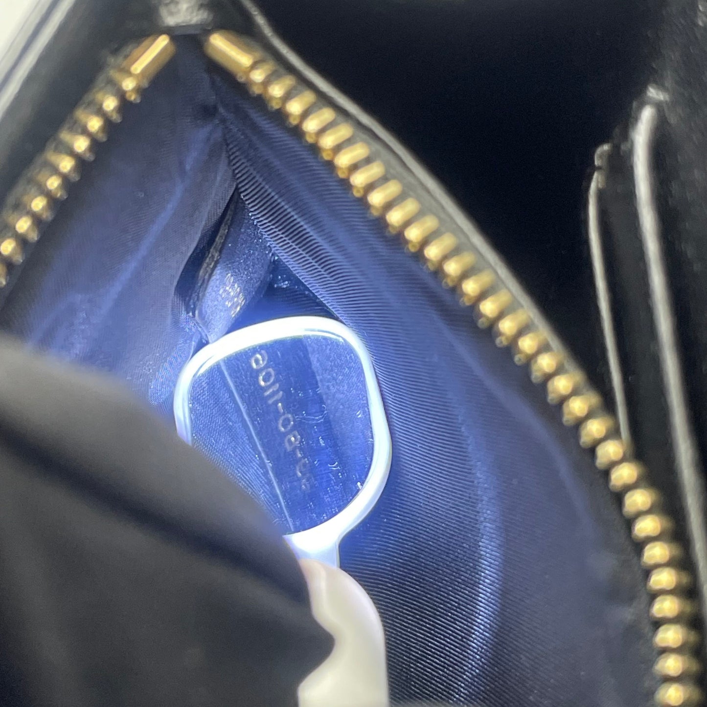 Dior - Diorama Shield WOC - Grained leather - Black - (mini)