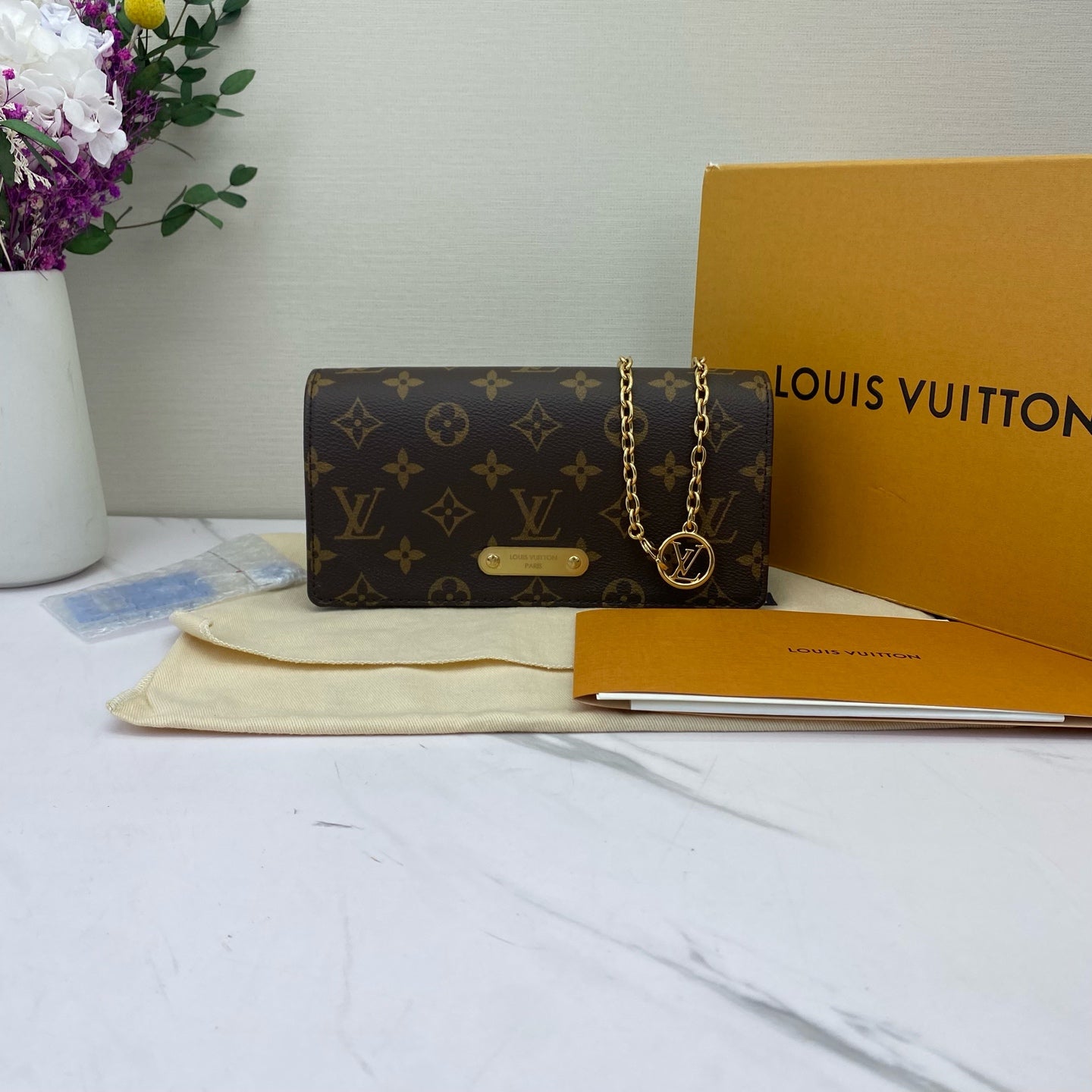 Louis Vuitton - Lily - Coated canvas - Brown - (Small)