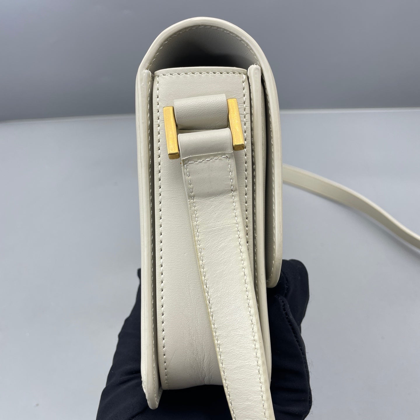 Saint Laurent - Solferino - Leather - White - (small)
