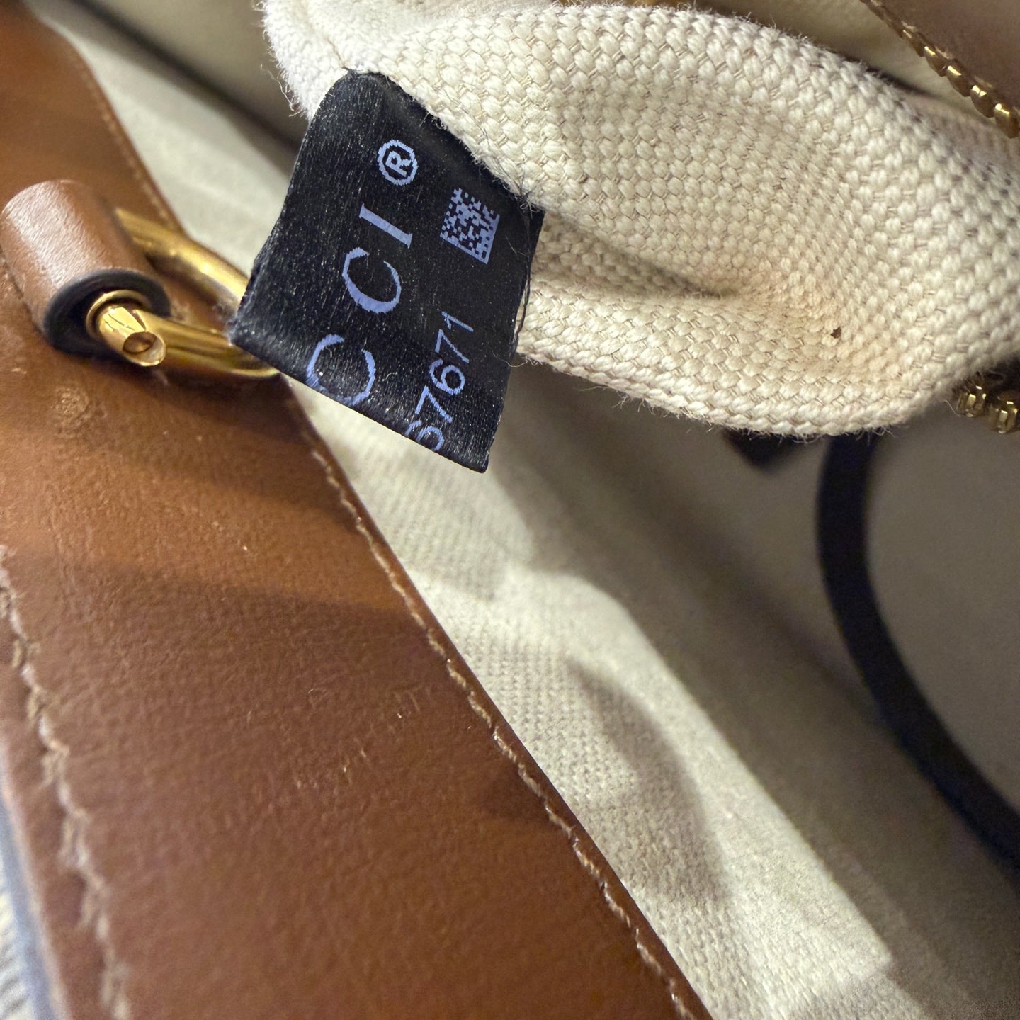 Gucci - GG Retro Tote Bag 659983 92TCG 8563 - GG Supreme canvas and Leather - Beige and Brown - (Medium)
