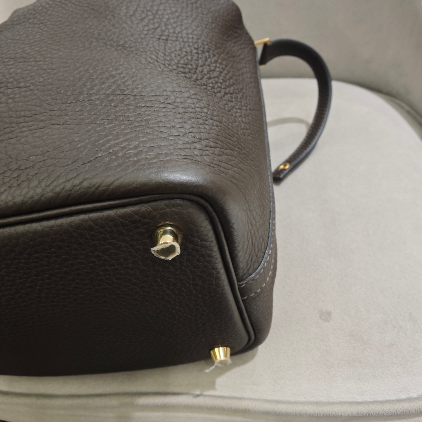 Hermès - Picotin 18 - Taurillon Clemence leather - Brown - (mini)