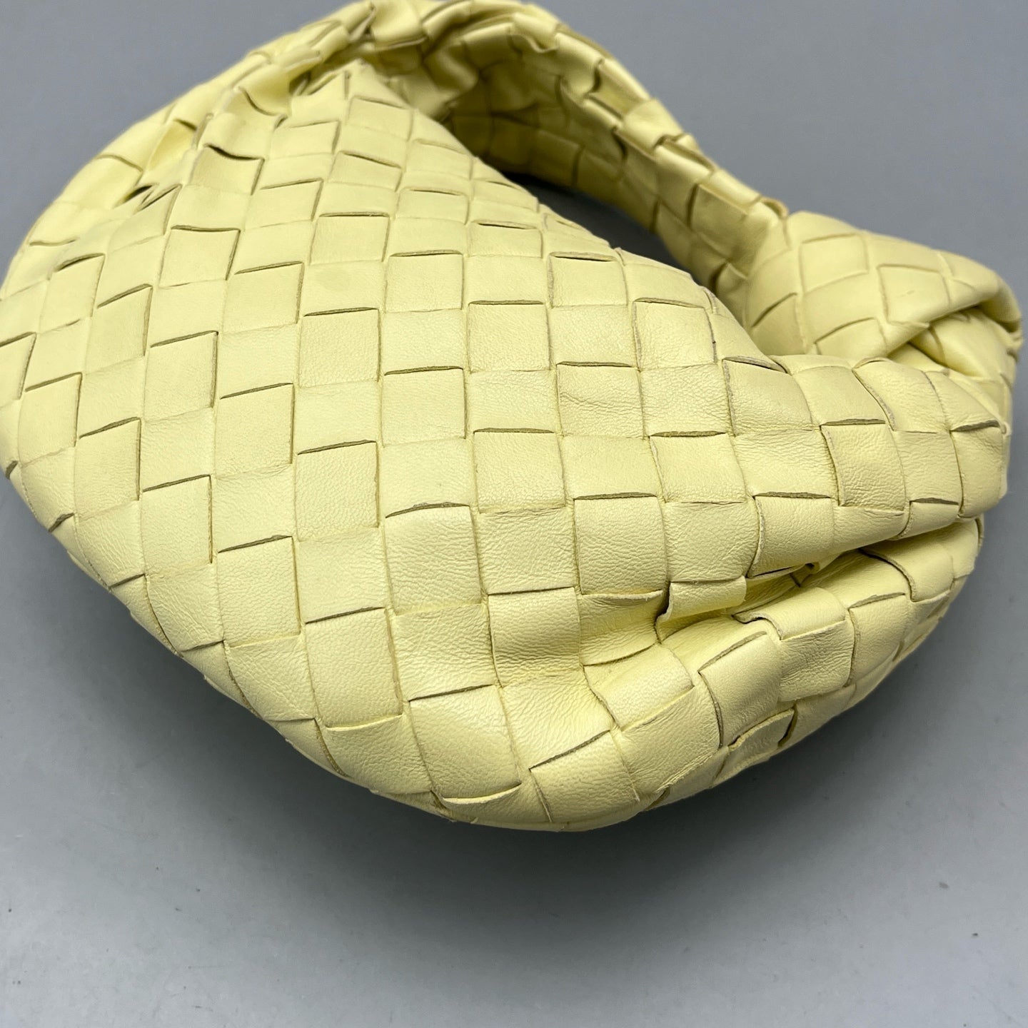 Bottega Veneta - Mini Jodie - Lambskin leather - Yellow - (Mini)
