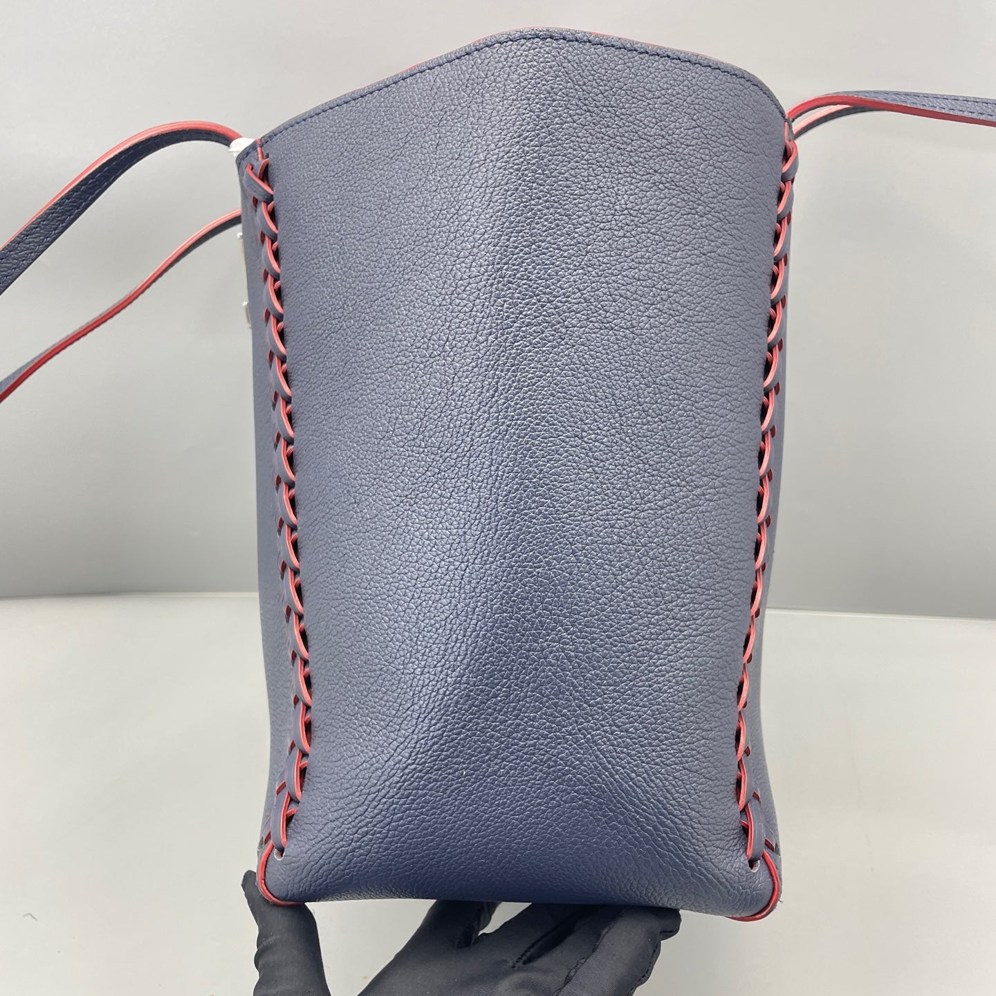 Louis Vuitton - Lockme Tote - Grained calfskin leather - Blue - (Medium)