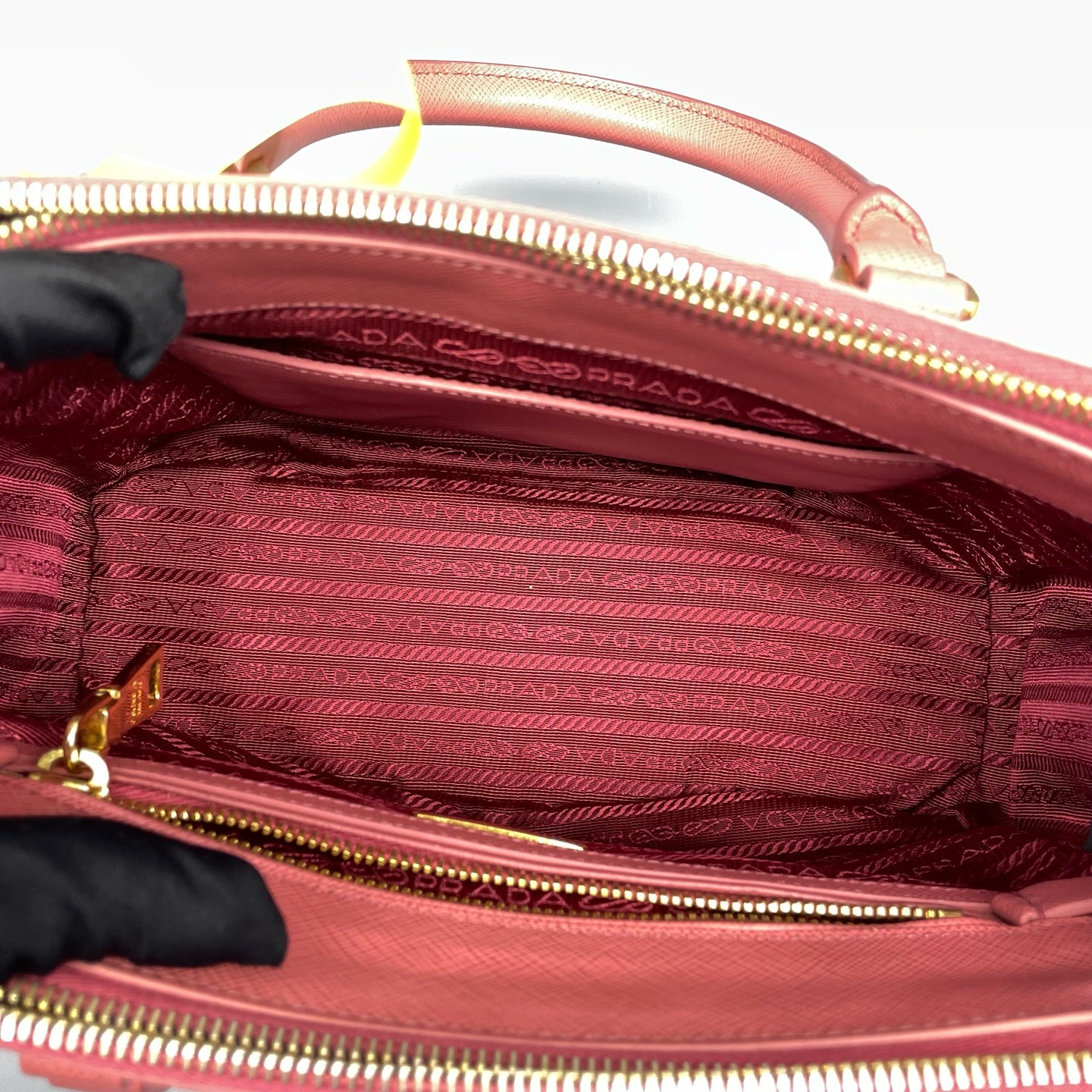 Prada - Galleria Mini Tote - Saffiano leather - Pink - (mini)