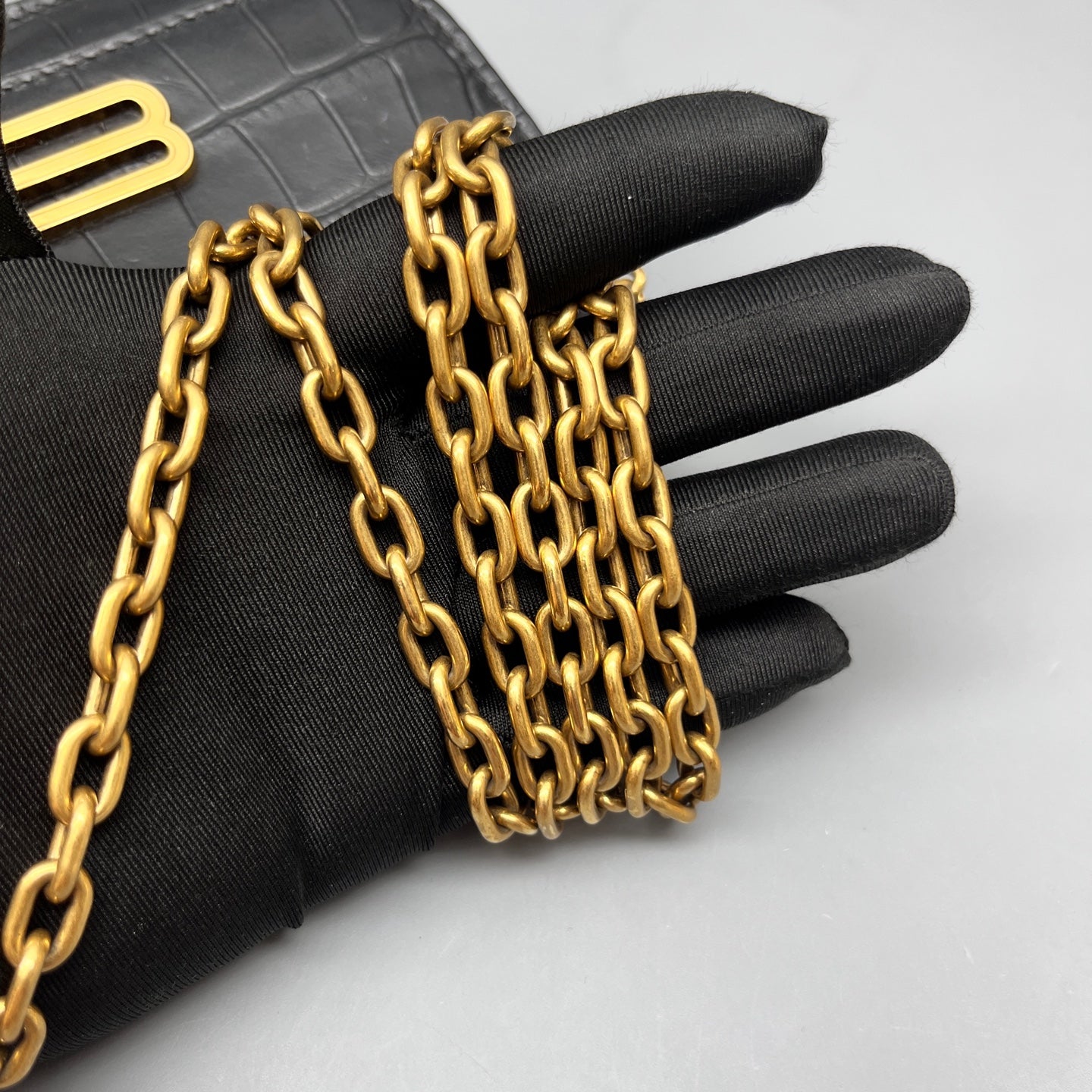 Balenciaga - Gossip Chain Bag - Leather - Black - (mini)